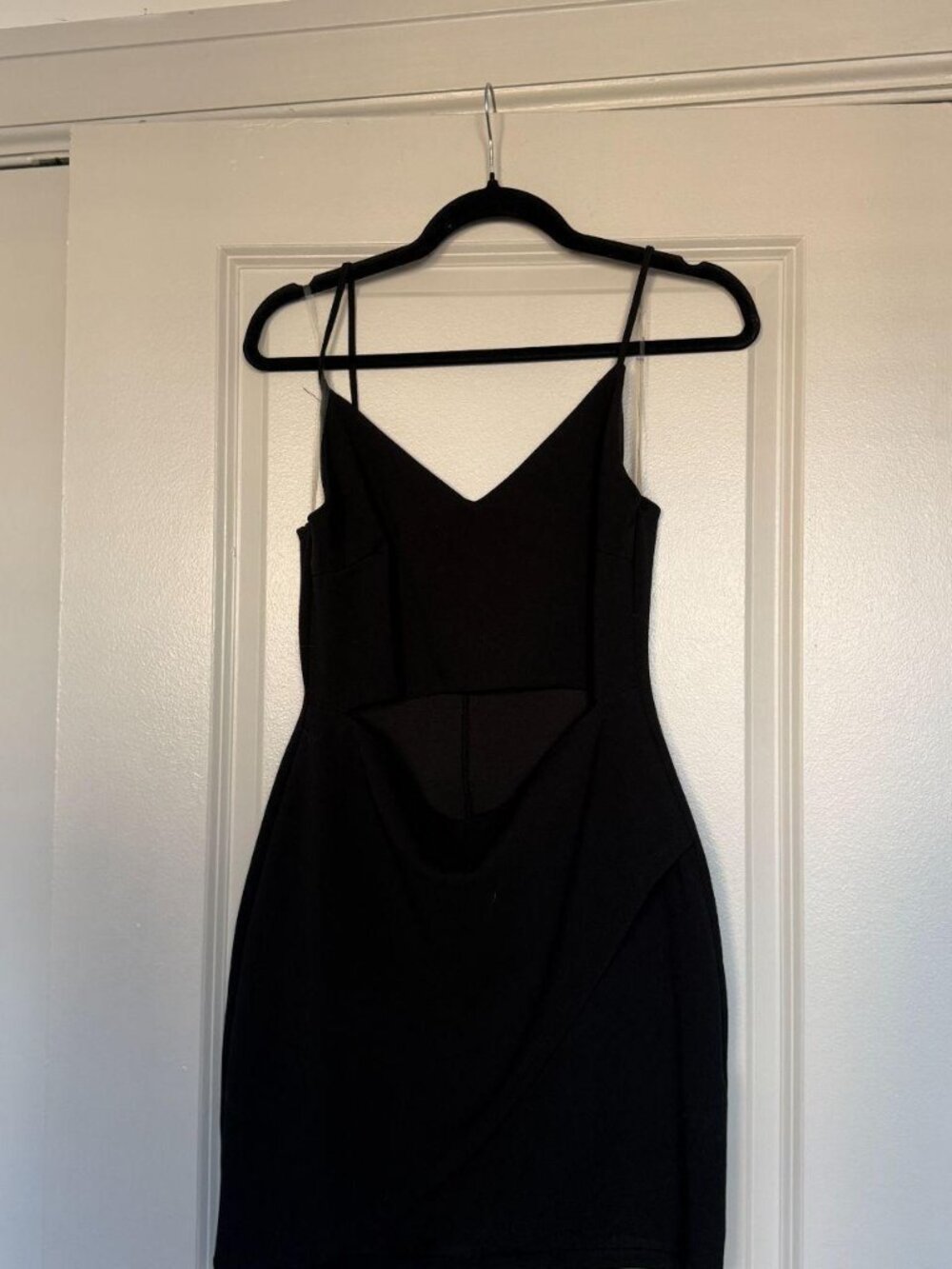 Blue Blush Cutout LBD Size M